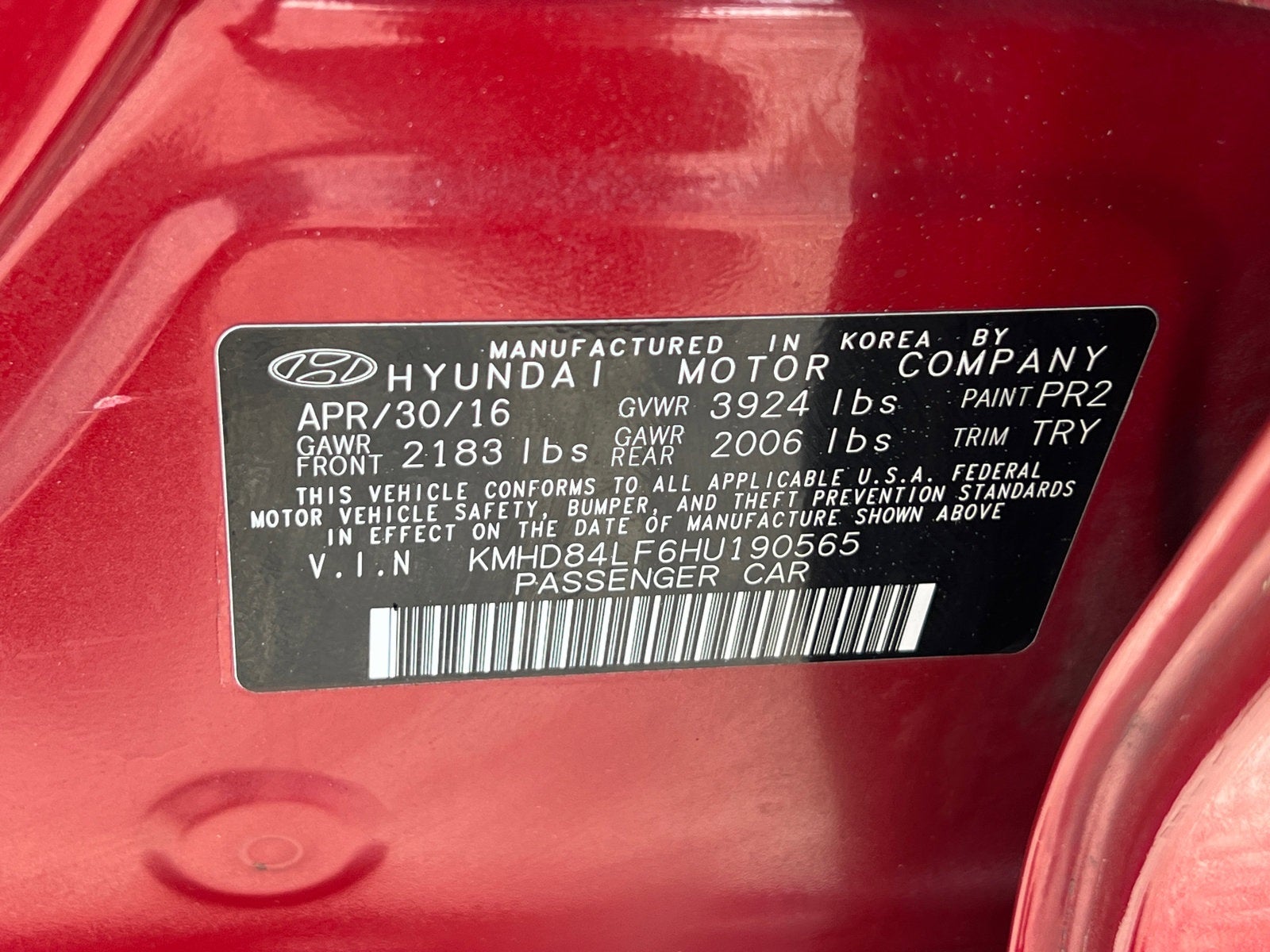 2017 Hyundai Elantra Limited