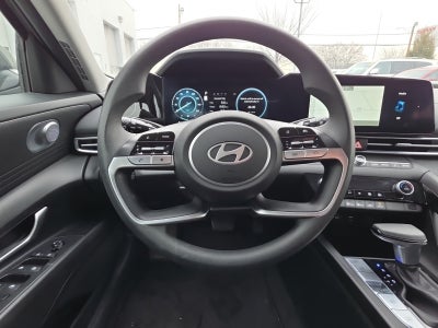 2024 Hyundai Elantra Hybrid Blue