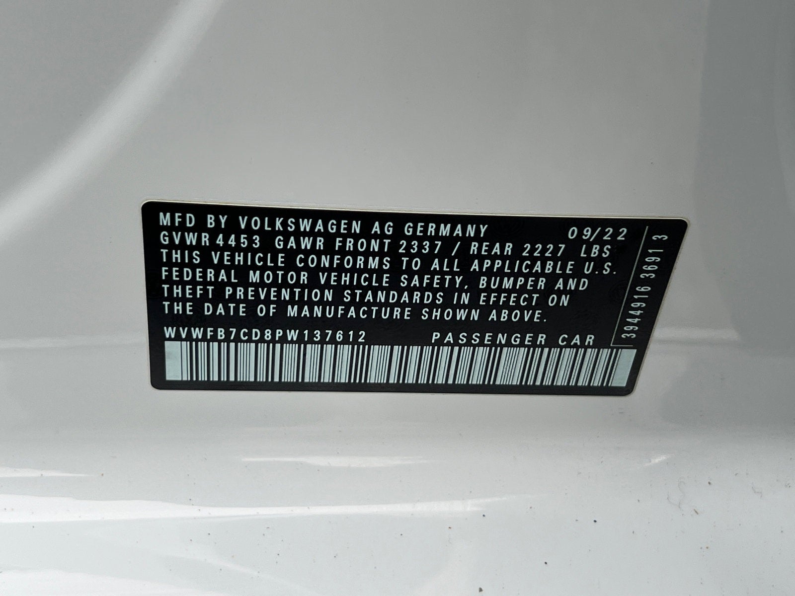 2023 Volkswagen Golf R 2.0T