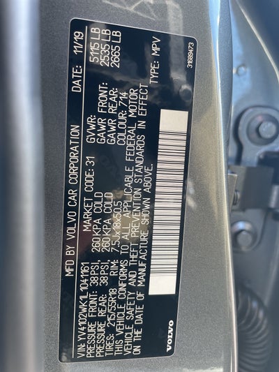 2020 Volvo V60 Cross Country T5