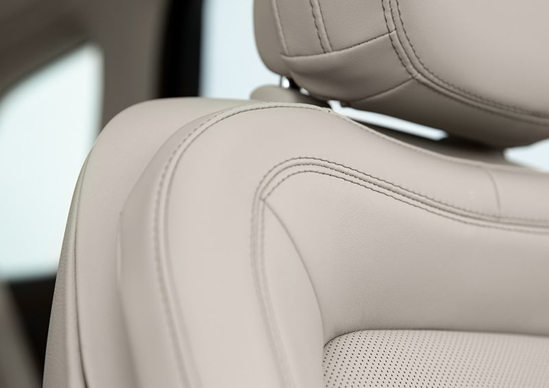 Fine craftsmanship is shown through a detailed image of front-seat stitching. | Sheehy Lincoln of Gaithersburg in Gaithersburg MD