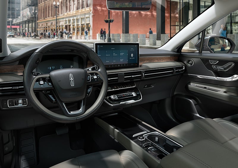 The interior dashboard of 2024 Lincoln Corsair® SUV is shown here. | Sheehy Lincoln of Gaithersburg in Gaithersburg MD