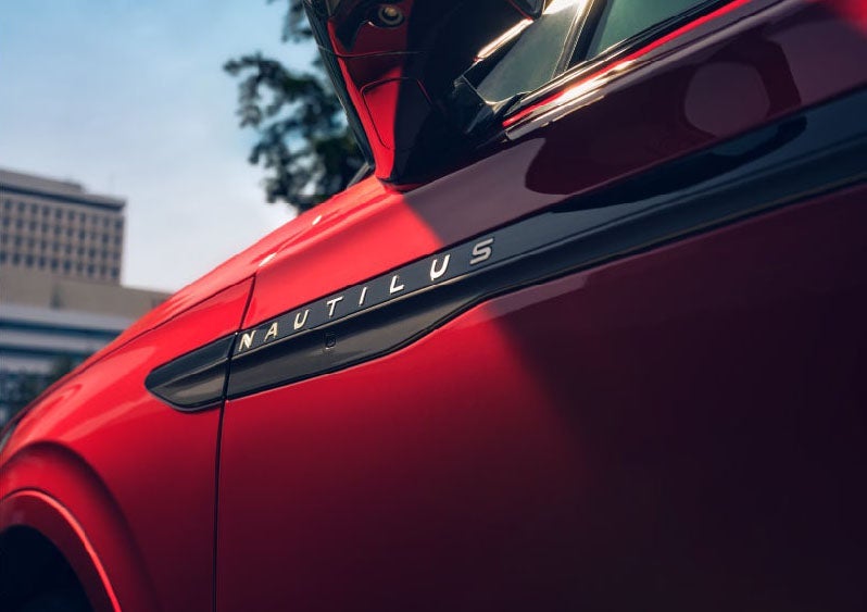 A side badge on the passenger door reads Nautilus. | Sheehy Lincoln of Gaithersburg in Gaithersburg MD