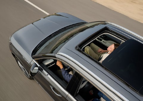 The available panoramic Vista Roof® of a 2027 Lincoln Aviator® SUV is open. | Sheehy Lincoln of Gaithersburg in Gaithersburg MD