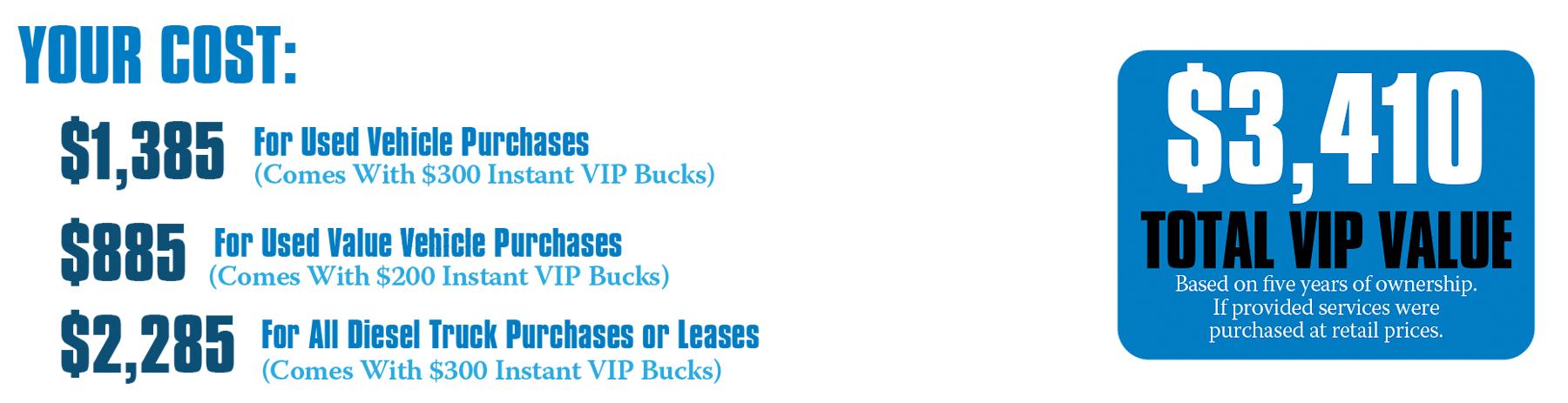 Vip Prices